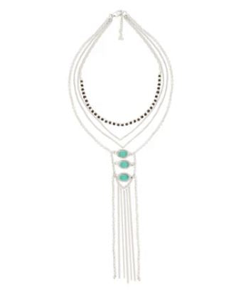 Canyon Spirit Multi-Strand Turquoise Necklace