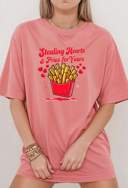 Stealing Hearts and Fries Unisex Ultra Cotton Tee - Country in My Heart