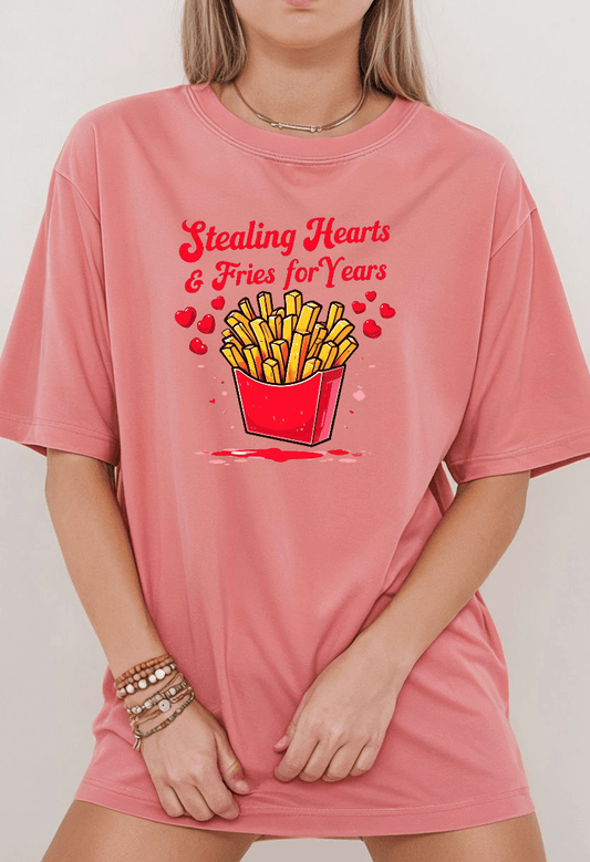 Stealing Hearts and Fries Unisex Ultra Cotton Tee - Country in My Heart