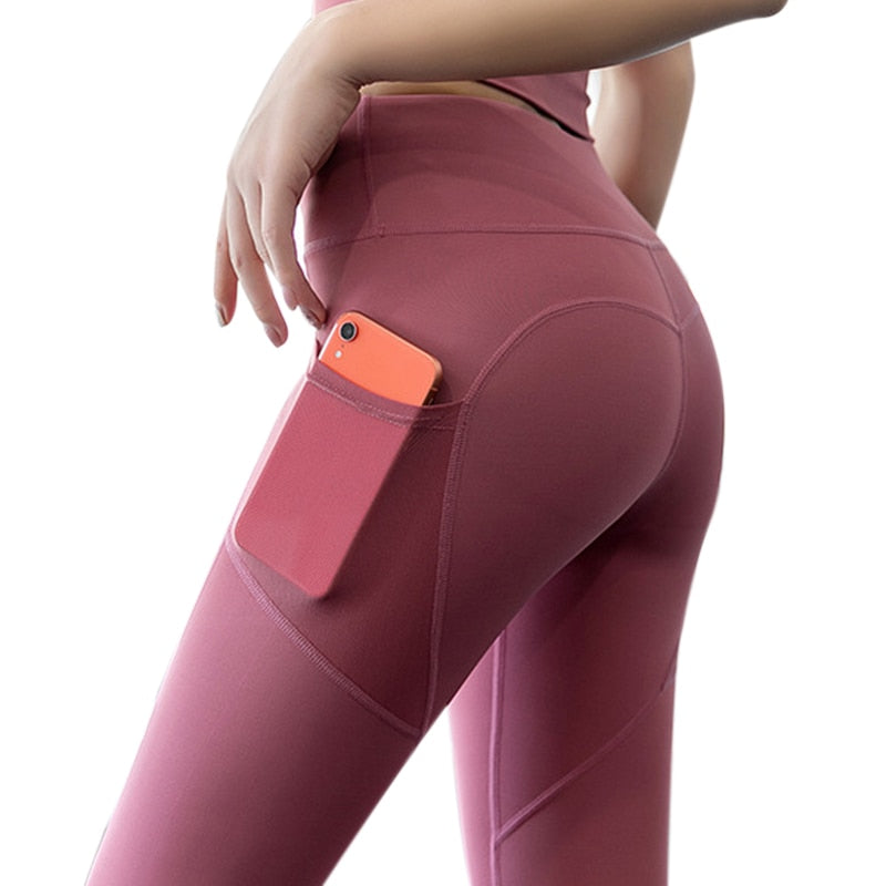 Yoga Leggings with Phone Pocket