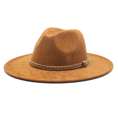 The Suede Knight Hat – Luxury Suede Fedora for Stylish Cowgirls, Western Fashion Hat - Country in My Heart