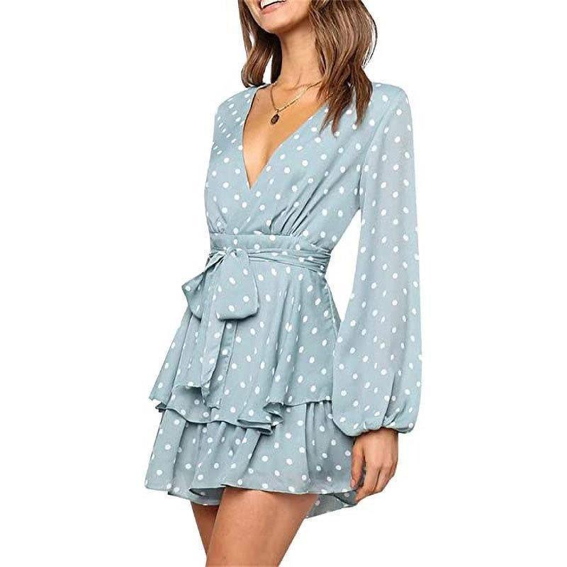 Floral Breeze Chiffon Dress | Casual Printed One-Piece Dress - Country in My Heart