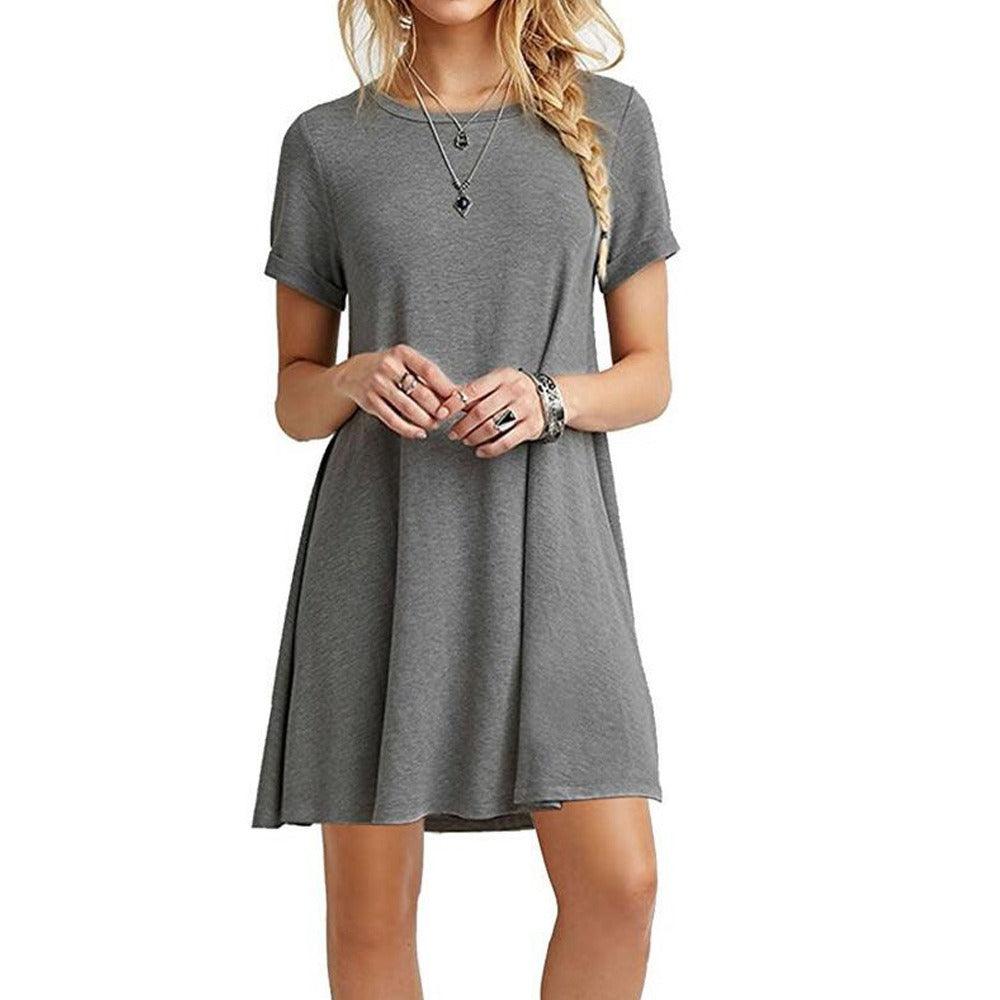 Cowgirl Chic Casual Short Sleeved Dress | Comfortable & Stylish Cowgirl Dress - Country in My Heart