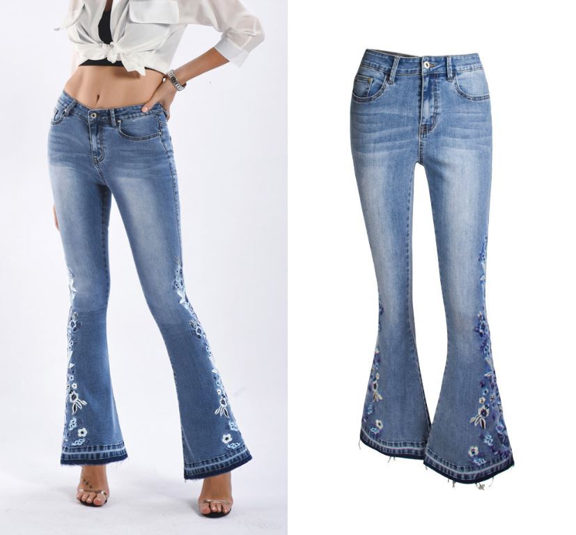 "Riley" Flared Denim Jeans - Country in My Heart