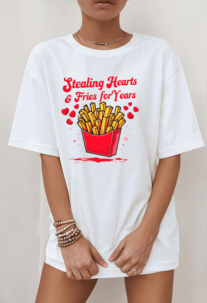 Stealing Hearts and Fries Unisex Ultra Cotton Tee - Country in My Heart